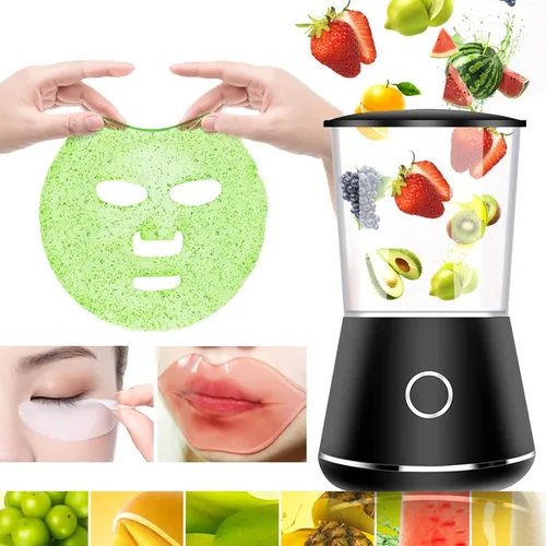 Vista 7 de Hozee Máquina para hacer cremas faciales, tratamiento facial, máquina para hacer mascarillas de frutas y verduras, máquina de mascarilla facial