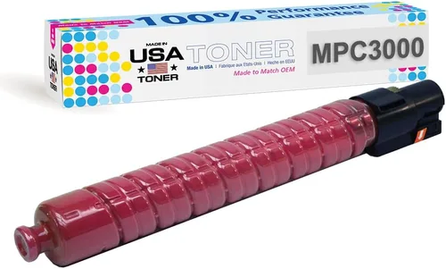 Vista 9 de MADE IN USA TONER Repuesto compatible para Ricoh Aficio MPC3000, MPC2000, MPC2500, Savin C2020 C2525 C3030 (negro)