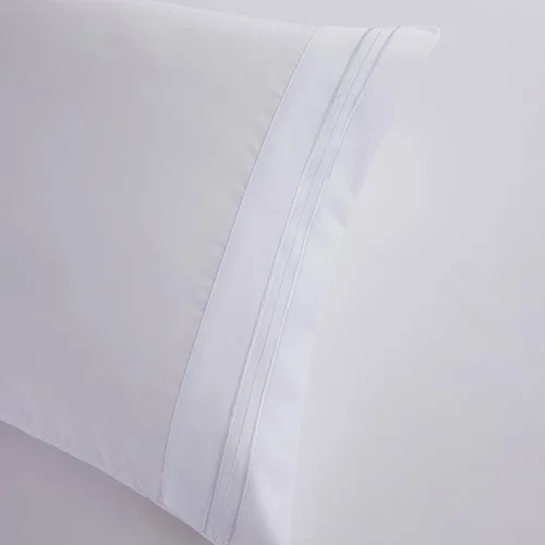 Vista 4 de Clara Clark Fundas de almohada de tamaño estándar – Funda de almohada ultra suave, fundas de almohada de microfibra ligera tamaño Queen – Juego de 2
