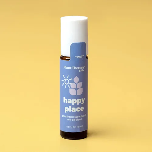 Vista 6 de Plant Therapy KidSafe Happy Place - Mezcla de aceites esenciales de 0.3 fl oz (1/3 oz) prediluido, aromaterapia calmante para el estrés