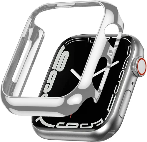 Vista 16 de Miimall Funda compatible con Apple Watch de 1.614 pulgadas para mujeres y hombres, de PC, ligera, a prueba de golpes, para Apple Watch de 1.614 Negro