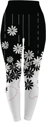Vista 2 de Pantalones sólidos para ocio, yoga, ejercicio, para mujer, pantalones de yoga divididos de color alto, pantalones de yoga para mujeres Plus