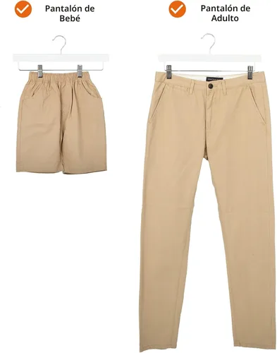 Vista 3 de Amazon Basics Perchas de madera duraderas para pantalones y faldas con clips, color blanco, paquete de 10