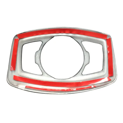 Vista 4 de Fundas decorativas para interruptor de faros delanteros de fibra de carbono para Ford Ranger 2015 2016 2017 2018 2019 2020 2021