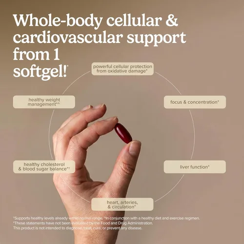 Vista 4 de Terry Naturalmente Clinical OPC Fuerza Extra - Apoyo para la Salud del Corazón y las Arterias - Ayuda para la Salud y Función Cerebral para Enfoque