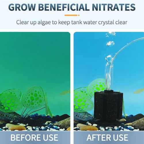 Vista 8 de Pawfly Paquete de 4 filtros de esponja nano bio para acuario, camarones betta fritos silenciosos y filtro de espuma de peces pequeños para peceras