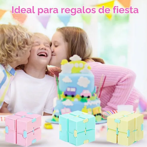Vista 6 de Juguete de alivio de cubo infinito de 48 piezas, cubo infinito a granel