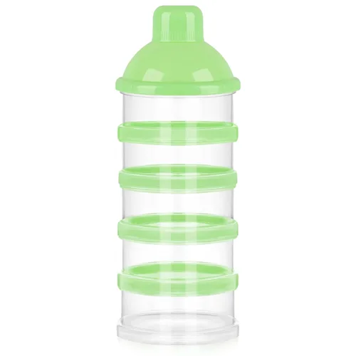 Vista 20 de Accmor dosificadores de leche en polvo para bebés, antiderrames, inteligentes, apilables, contenedor de almacenamiento para viaje, sin bisfenol A, 5