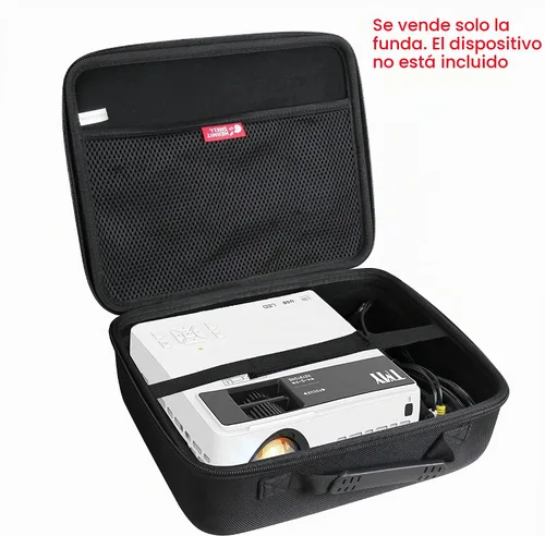 Vista 2 de Hermitshell Estuche rígido de viaje para mini proyector portátil TMY 1080P (funda para proyector + trípode)