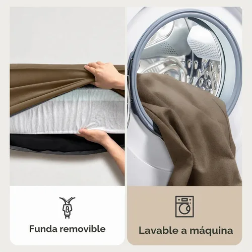 Vista 6 de Sytopia Camas ortopédicas para perros grandes, sofá de espuma viscoelástica extra gruesa de 7 pulgadas para perros mayores y grandes daneses