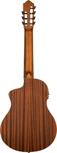 Vista 4 de Family Series Pro - Guitarra clásica de nailon acústico eléctrico de 7 cuerdas con bolsa