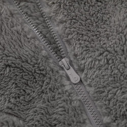 Vista 5 de bonbonPomme Chaleco de forro polar para niños y niñas, chaleco sin mangas, chaqueta cálida