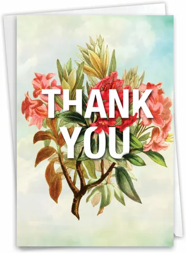 Vista 9 de The Best Card Company Boss Thank You - Tarjeta de felicitación con sobre de 5 x 7 pulgadas, 1 tarjeta, (no 3D o elevado) mensajes inflados