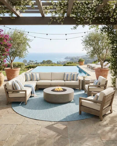 Vista 80 de Rugs.com Outdoor Solid Collection - Alfombra de pelo plano beige de 2 x 3 pulgadas, perfecta para entradas, cocinas, rincones de desayuno, piezas