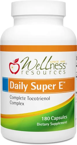 Vista 8 de Wellness Resources Daily Super E - Complejo de vitamina E de tocotrienol: vitamina E de espectro completo sin soja con tocotrienoles delta, gamma