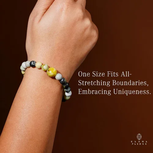 Vista 55 de Pulseras de cristal curativo para mujeres y hombres, espiritual, energía positiva y equilibrio, pulseras de cuentas de cristal natural hechas a mano