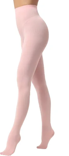 Vista 17 de EVERSWE Medias opacas suaves 80 Den para mujer, mallas para mujer