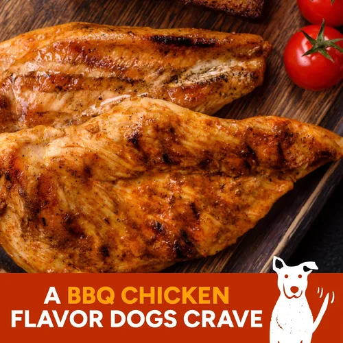 Vista 5 de Wag More Bark Less - Golosinas suaves para perros, pollo barbacoa, bolsa