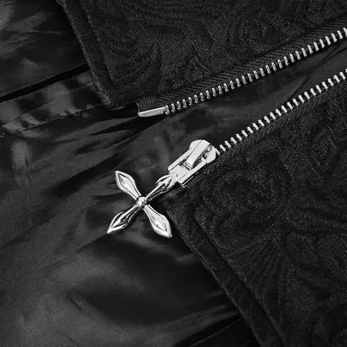 Vista 6 de Thopil Chaqueta victoriana steampunk para hombre, estilo gótico, vintage, uniforme