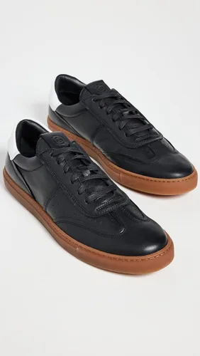 Vista 4 de GREATS Zapatillas Charlie de cuero bajas para hombre