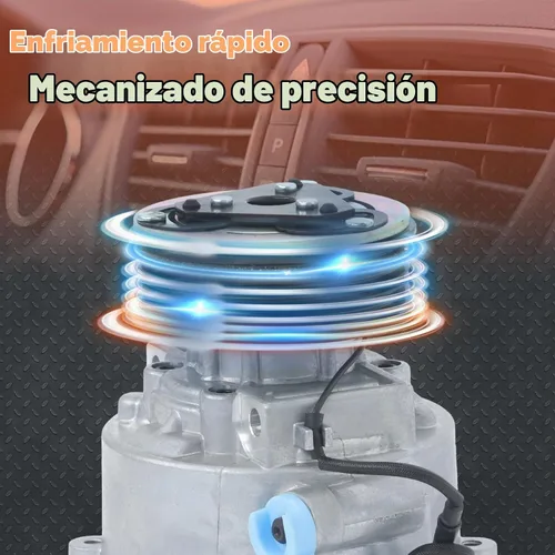 Vista 2 de labwork Compresor de aire Compresor de AC Embrague de AC CO 29091C Reemplazo para Mitsubishi Lancer Outlander Outlander Sport RVR AKS011H402C