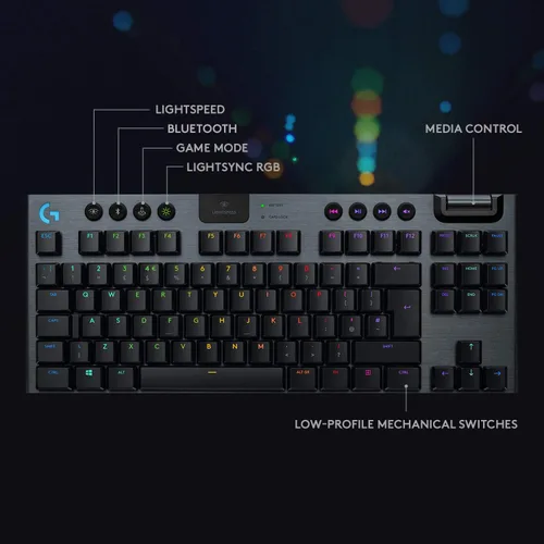 Vista 7 de Logitech G915 teclado