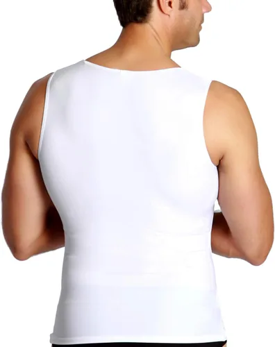 Vista 3 de Insta Slim musculosa de compresión muscular (Int) para hombre