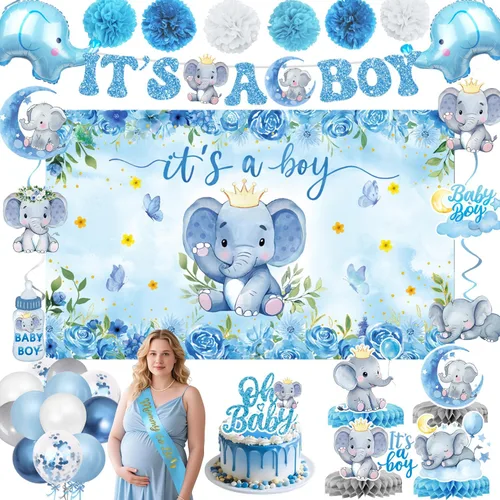 Vista 8 de Las decoraciones para fiestas de cumpleaños de los años 90 incluyen telón de fondo, centros de mesa de panal, pancarta, espirales colgantes, globos