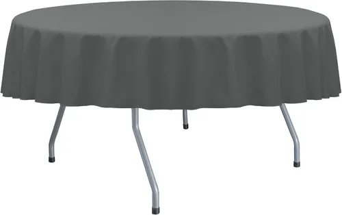Vista 15 de Ultimate Textile Cotton-Feel - Mantel redondo de comedor fino de 72 pulgadas, color verde militar