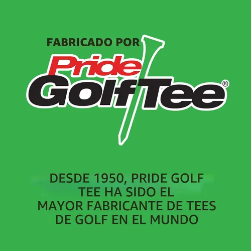Vista 8 de Pride Golf Tee 3-1/4 pulgadas, 400 unidades Natural