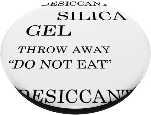Vista 2 de Desigente gel de silicona para tirar y no comer, Ironic Meme PopSockets intercambiable PopGrip
