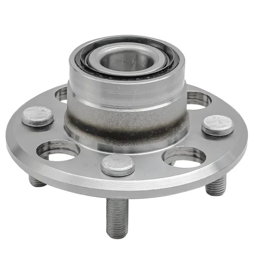 Vista 3 de Detroit Axle - Cojinete de rueda delantera y cojinete de rueda trasera para Honda Civic 1992-2000, Civic Del Sol 1993-1997, 4 lengüetas no ABS 1992