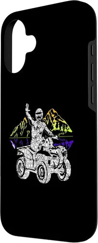 Vista 2 de ATV Rider Mountains Offroad Motocross Quad Racing Case for iPhone 16