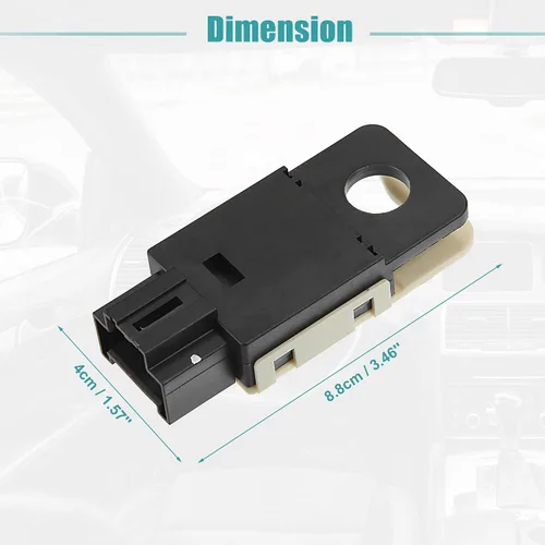 Vista 3 de ACROPIX Sensor de interruptor de luz de freno para Cadillac Escalade - Paquete de 1 negro