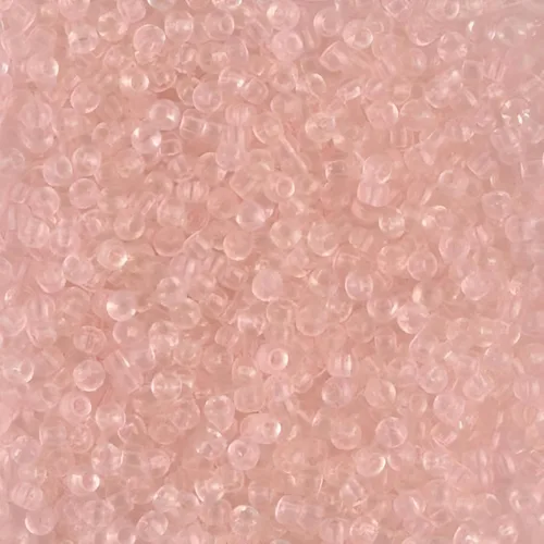 Vista 2 de Light Tea Rose Miyuki 11/0 rocailles - Cuentas de cristal de semillas de 0.85 oz