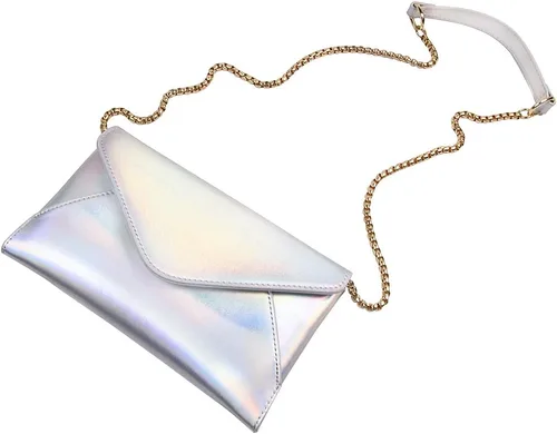 Vista 2 de Bolso de mano de noche para mujer, bolso cruzado tipo sobre, bolso cruzado para boda, graduación, fiesta, noche, brillante, pequeño bolso de hombro