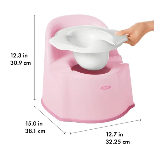 Vista 6 de OXO Tot Silla para orinal - Blossom
