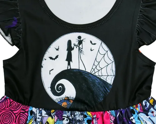 Vista 3 de AOVCLKID Disfraz de princesa para niñas pequeñas, disfraz de Halloween