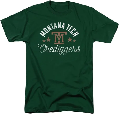 Vista 167 de Collegiate Distressed Mascot Unisex Adult T Shirt Collection 3 Universidad de Adelphi