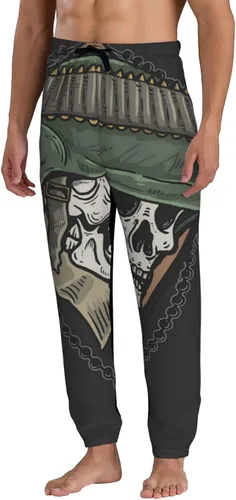 Vista 2 de Men's Sweatpants Casual Joggers Track Pants Sports Trousers with Pockets