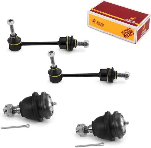 Vista 147 de Metrix Premium Chassis Parts - Juego de 4 piezas de articulación de rótula superior y barra estabilizadora delantera para Ford Ranger RWD 1998-2011