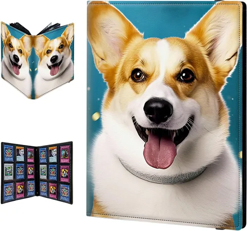 Vista 20 de Carpeta para tarjetas de intercambio, 9 bolsillos para tarjetas intercambiables, 360 bolsillos de doble cara, funda para tarjetas