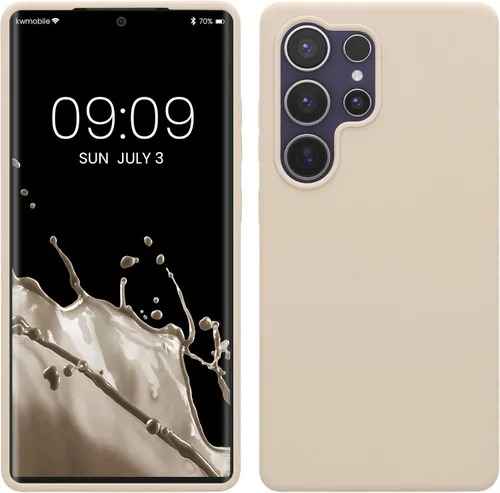 Vista 262 de kwmobile Funda compatible con Samsung Galaxy S9 - Funda de silicona TPU con acabado suave - Blue Reef