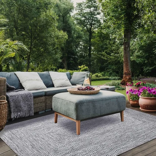 Vista 21 de Superior Alfombra de área grande para interiores y exteriores, reversible, trenzada, decoración del piso del hogar para sala de estar, cocina