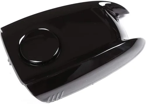 Vista 8 de ABS Car Key Shell Key Case Cover Trim para Alfa Romeo Giulia Stelvio 2017-2019 (negro)
