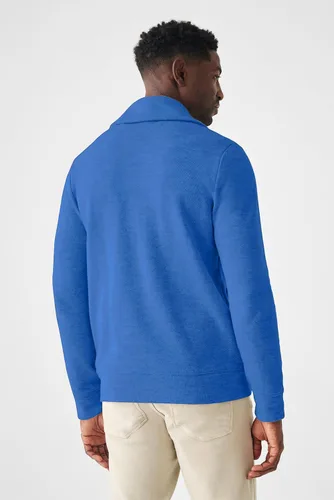Vista 3 de JMIERR Mens Casual Long Sleeve Shawl Collar Button Down Knit Cardigan Sweater Jacket with Pockets