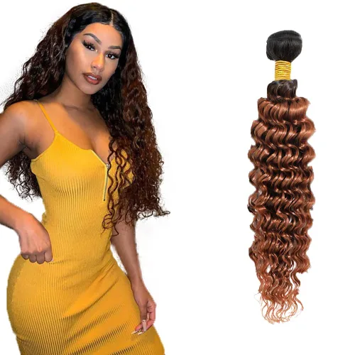 Vista 200 de 300g 1B27 Human Hair Bundles Honey Blonde Bundles Human Hair 10A Brazilian Virgin Remy Hair Extensions 8 10 12 Inch