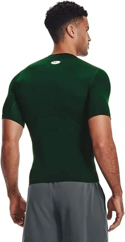 Vista 2 de Under Armour HeatGear - Camiseta de compresión de manga corta para hombre