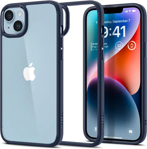 Vista 18 de Spigen Funda para iPhone 12 Mini, ultra híbrida, sin anillo magnético, antiamarilleo, transparente
