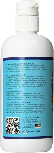 Vista 2 de Suplemento de aceite para perros Grizzly Pollock